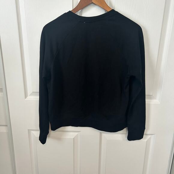 Philosophy Red Sequin Heart Black Sweatshirt Small Valentine's‎ - Picture 6 of 6